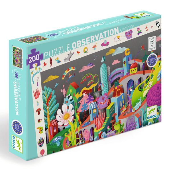 Crazy Town Observation Puzzle
