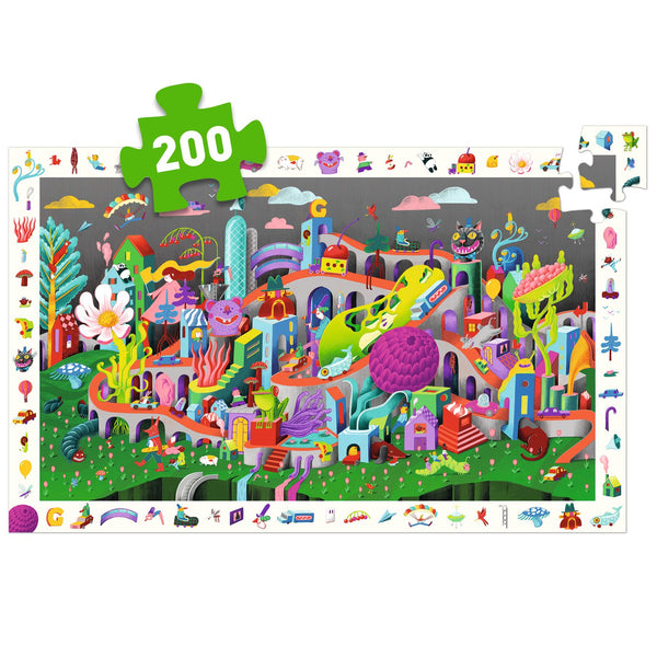 Crazy Town Observation Puzzle