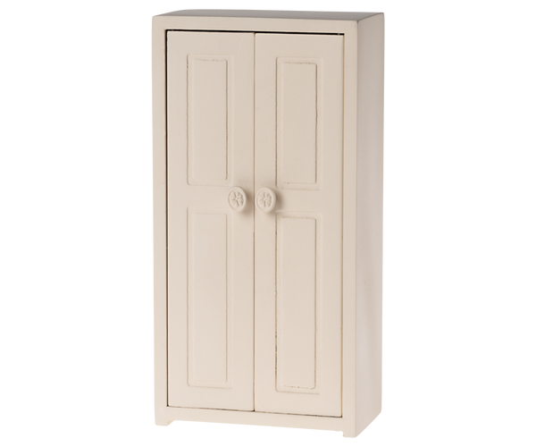 Wooden Closet, Mouse - Cream