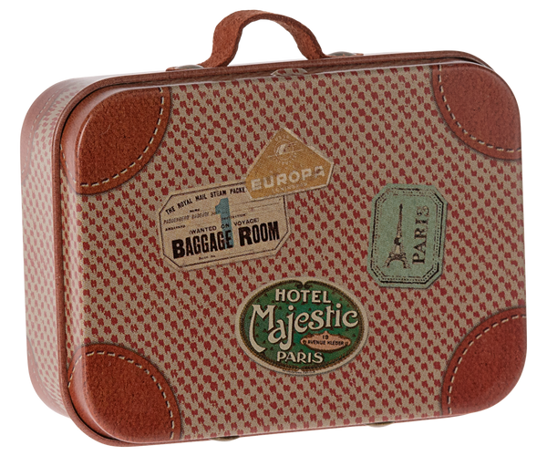 Metal Suitcase Micro - Rose Travel