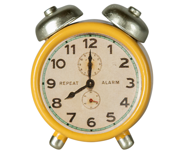 Alarm Clock, Mouse - Yellow