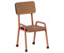 Chair, Mouse - Coral