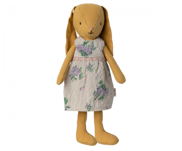 Dusty Yellow Bunny, Dress (Size 1)