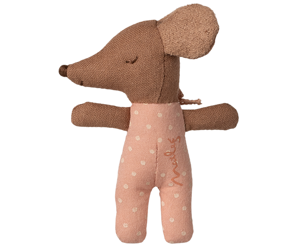 Sleepy/Wakey Mouse in a Box, Rose