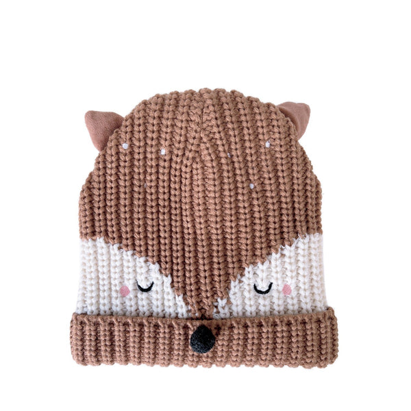 Doris Deer Knitted Hat