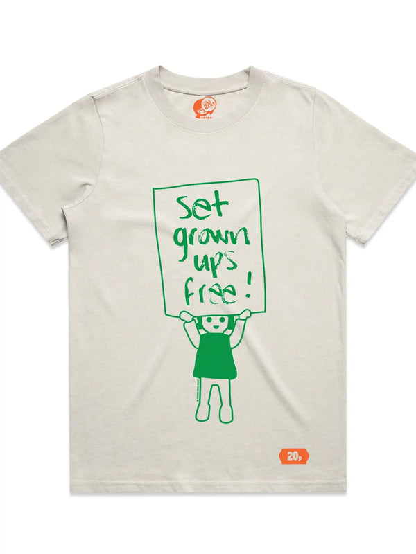 Set Grown-Ups Free Relaxed T-shirt (Adult) XS