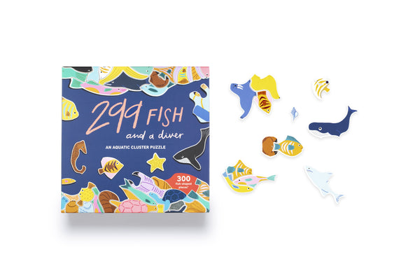 299 Fish & A Diver: An Aquatic Cluster Puzzle