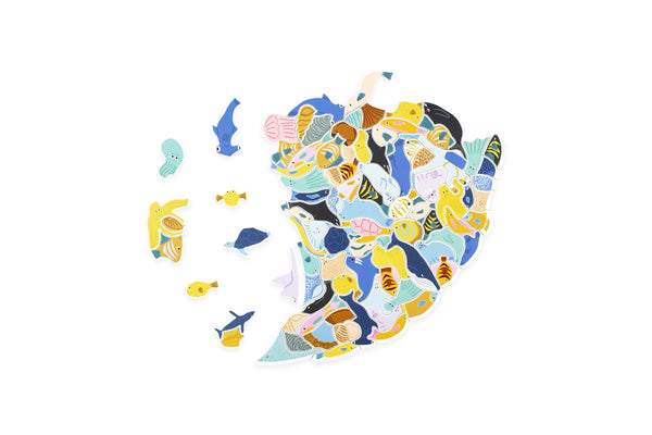 299 Fish & A Diver: An Aquatic Cluster Puzzle