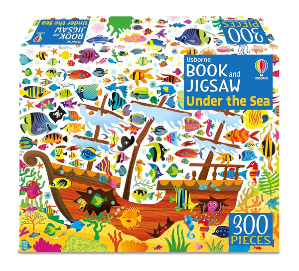 Under the Sea: Usborne Book & Jigsaw Set (300 pieces)