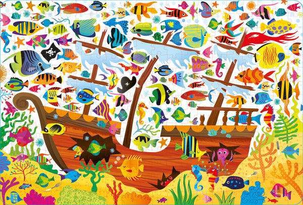 Under the Sea: Usborne Book & Jigsaw Set (300 pieces)