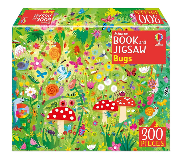 Bugs: Usborne Book & Jigsaw Set (300 pieces)
