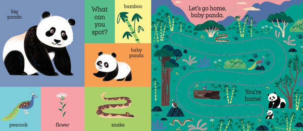 Let's Go Home Baby Panda