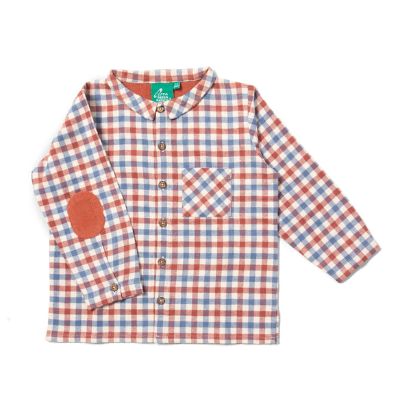 Ginger Check Long Sleeve Shirt