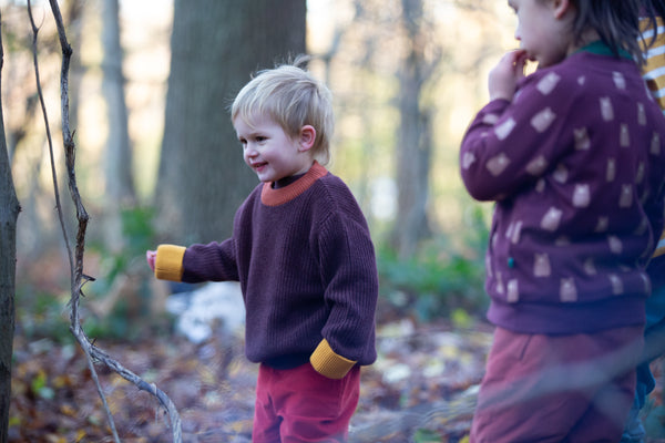 Chocolate Snuggly Knitted Jumper, Brown