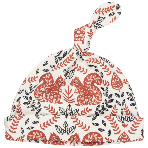 Knotted Hat - Squirrel