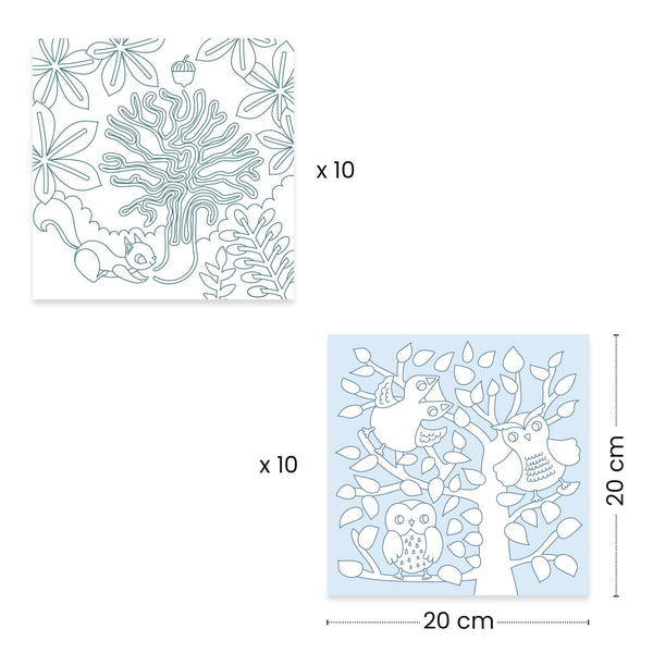 Forest - Colouring Activity