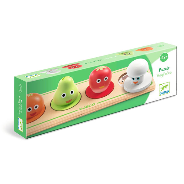 Vegi 'n' Co Wooden Puzzle