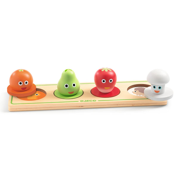 Vegi 'n' Co Wooden Puzzle