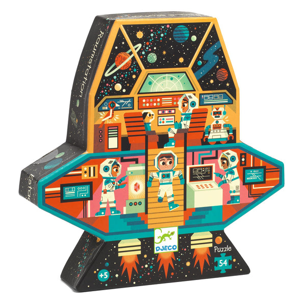 Space Station - Silhouette Puzzle