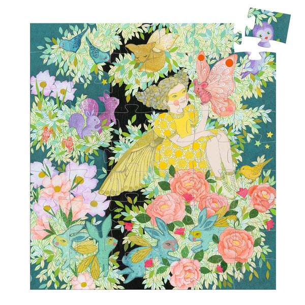 Flora's Tree Silhouette Puzzle