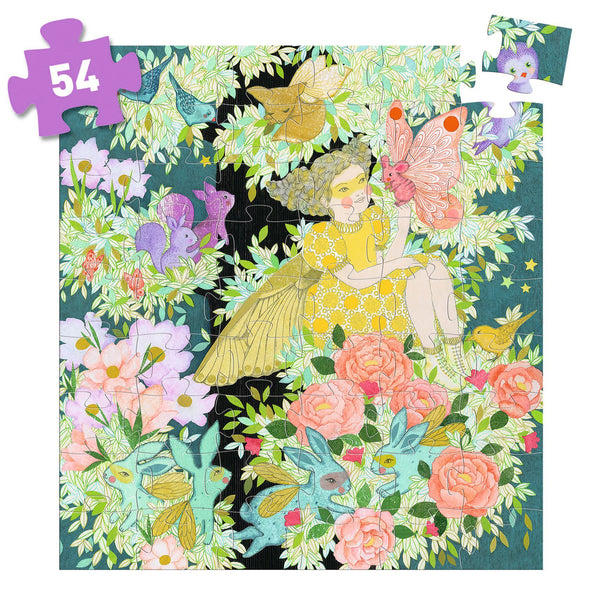 Flora's Tree Silhouette Puzzle