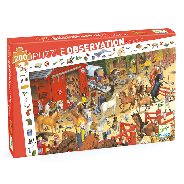 Horse Riding - Observation Puzzle