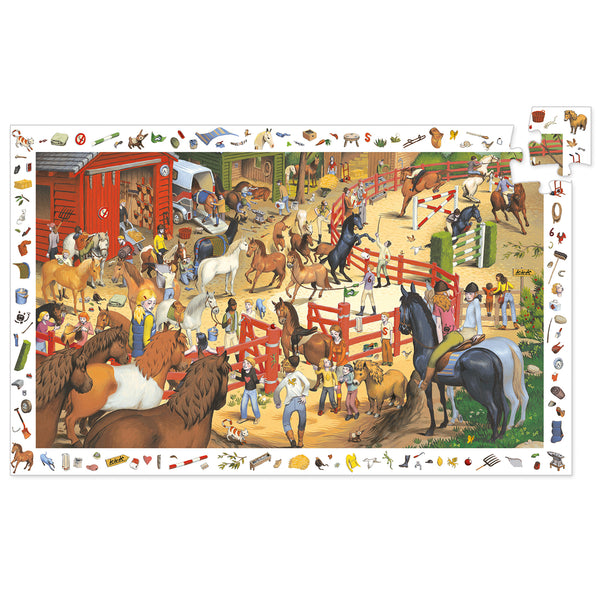 Horse Riding - Observation Puzzle
