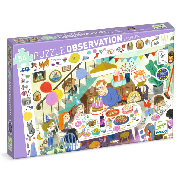 Birthday Party - Observation Puzzle