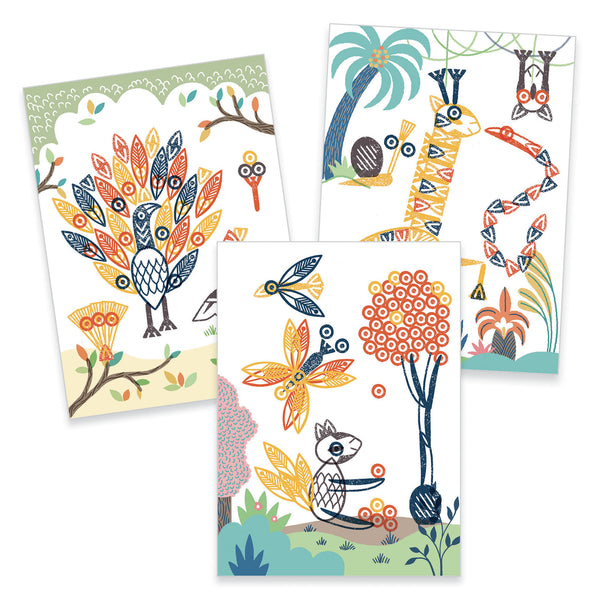 Surprising Animals - Mix & Match Stamps