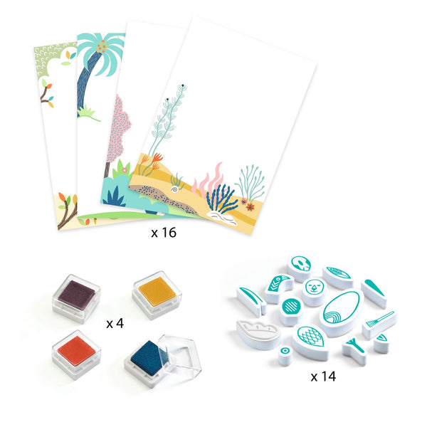 Surprising Animals - Mix & Match Stamps