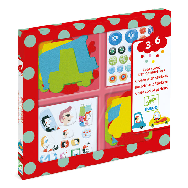 Cars - Create with Stickers