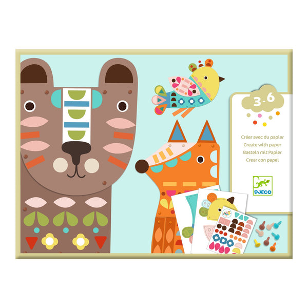3 Giant Animals - Collage Set