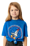 Nasa Rocket Print Oversized T-Shirt