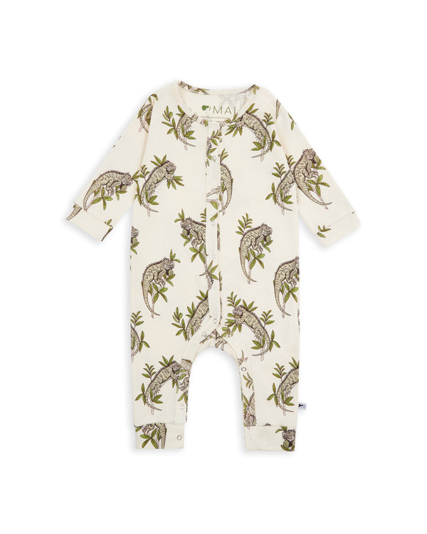 Cream Iguana Romper