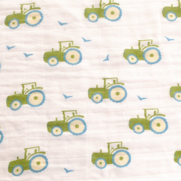Blues Muslin Squares 3pk