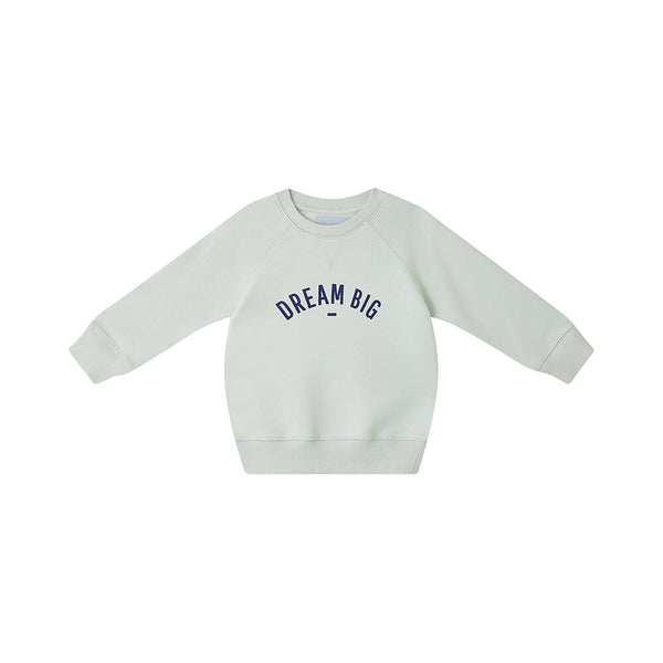 Pebble Grey 'Dream Big' Sweatshirt
