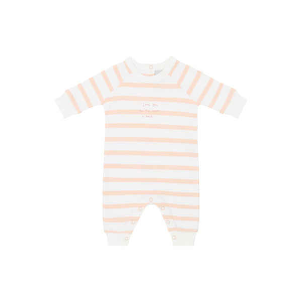 Powder Pink & White 'Love You To The Moon and Back' All-in-One