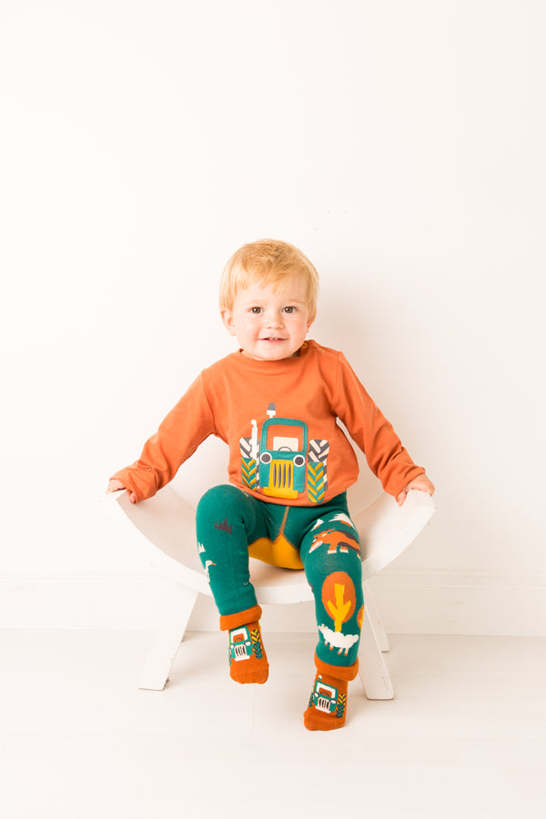 Rustic Farmyard Leggings