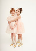Coral Sparkle Dress
