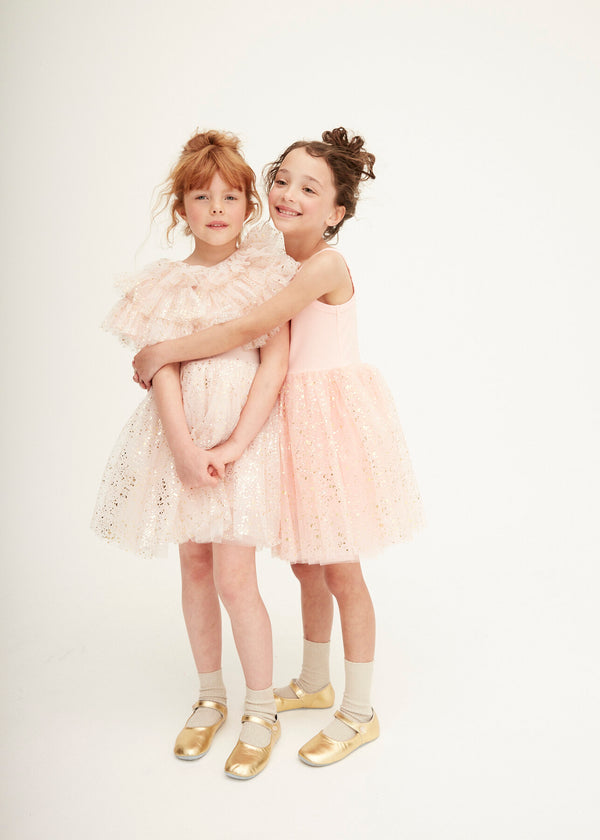 Coral Sparkle Dress
