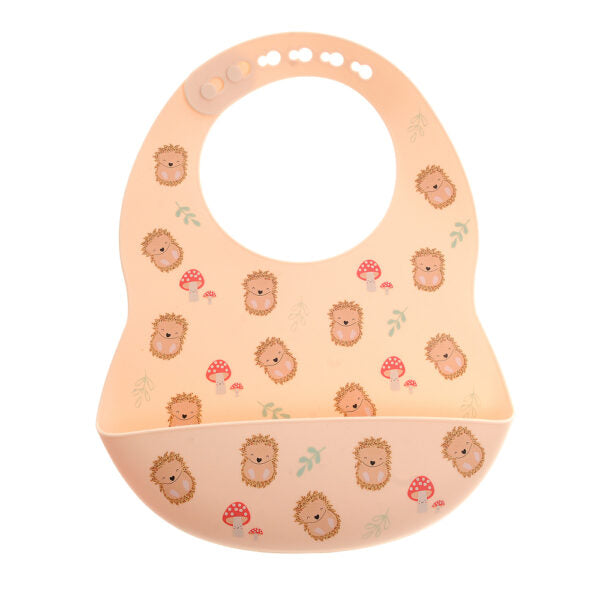 Hedgehog Catch-It Bib