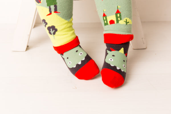 Teddy the Dragon Socks