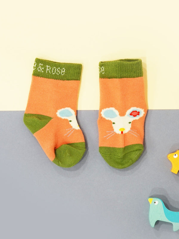 Maura Mouse Socks