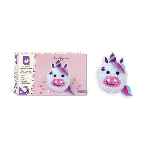 Mini Pompom Unicorn Set