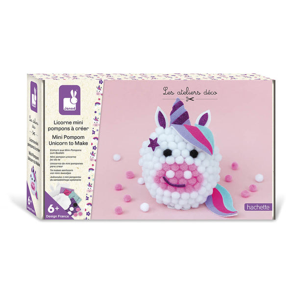 Mini Pompom Unicorn Set