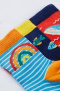 Little Socks 3 Pack, Rainbow Sea