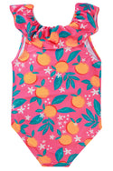 Amelia Swimsuit, Orange Blossom