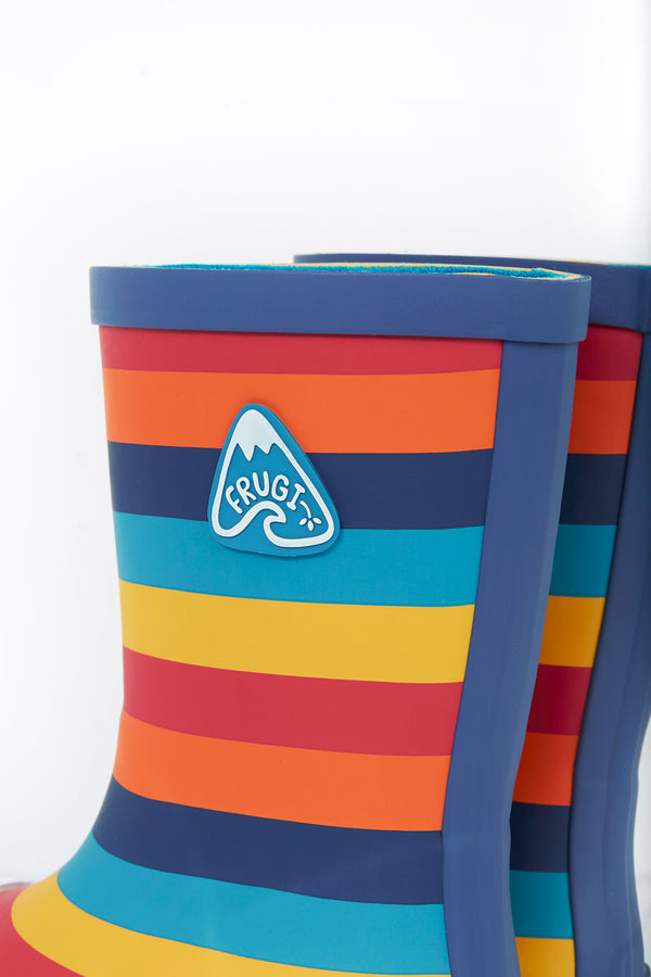 Puddle Buster Wellington Boots, Rainbow Panda