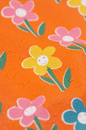 Puddle Buster Printed Coat, Fun Flowers