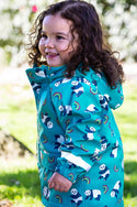 Puddle Buster Printed Coat, Panda Play